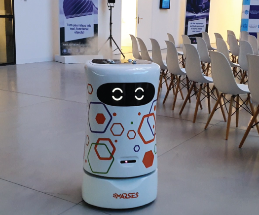 sanitizing robot